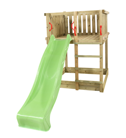 Plus Play Spielturm einschl. grüner Rutsche
