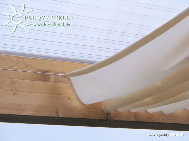 Sonnensegel Breite 68 cm - Farbe wei | HolidayGarden