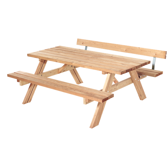 Plus Kombimöbel 42mm - 177x165/70 cm Lärche m/1 Rückenlehne