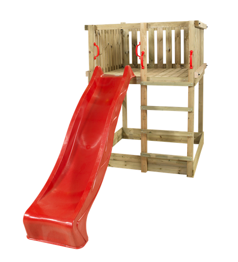 Plus Play Spielturm einschl. roter Rutsche