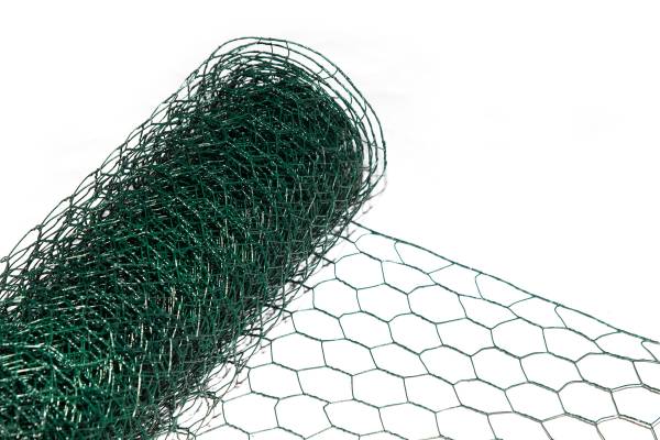 6-eck Geflecht grün (RAL 6005) 10 m