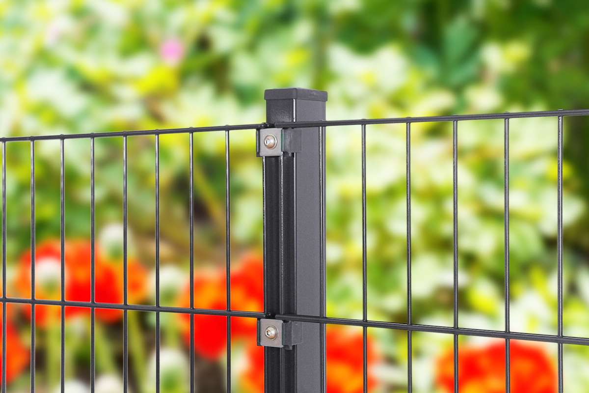Zaunpfostenkappen Schwarz – Für 4x4 Cm Pfosten, Aus Kunststoff, Wasser- & UV-beständig