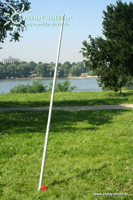 Aluminium Teleskopmast - 3-teilig - max. 280 cm | HolidayGarden