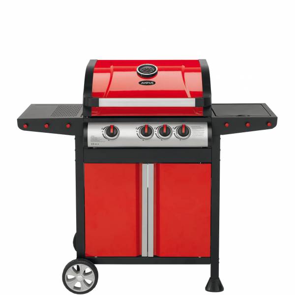 Gasgrill Genius (3+1), rot