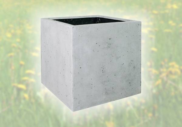 SQUARE Pflanzgefäß - grau