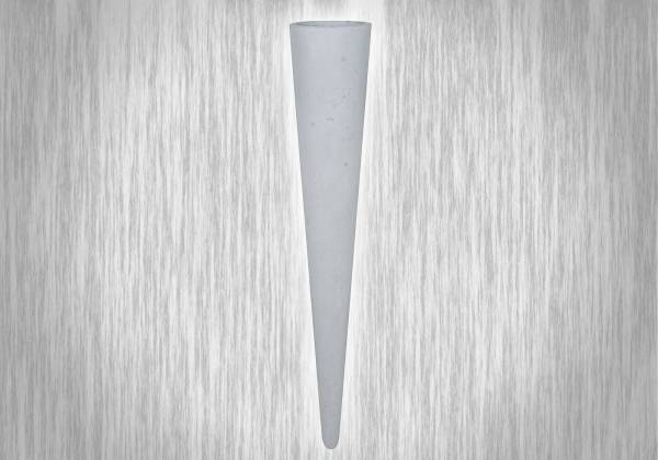 WALL CONE Wanddekoration - grau