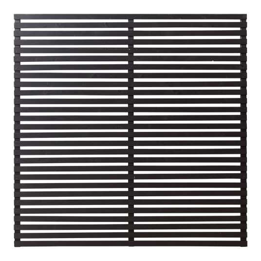 Plus Tokyo Element 180x180 cm - Farblich behandelt schwarz